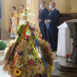 13.09.2020. Jędrzejów. Dożynki. Msza święta w kościele Św. Trójcy / Ewa Pociejowska-Gawęda / Radio Kielce