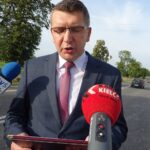 13.09.2020. Miąsowa. Odsłonięcie obelisku ku czci Zdzisława Gintera ps. Grom i Zdzisława Kajderowicza ps. Ryszard / Ewa Pociejowska-Gawęda / Radio Kielce