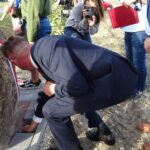 13.09.2020. Miąsowa. Odsłonięcie obelisku ku czci Zdzisława Gintera ps. Grom i Zdzisława Kajderowicza ps. Ryszard / Ewa Pociejowska-Gawęda / Radio Kielce