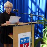 17.09.2020 Krasocin. Sesja rady gminy i powitanie rodziny repatriantów z Kazachstanu. Na zdjęciu: Anna Hanus- Turzyńska - Wydział Spraw Obywatelskich i Cudzoziemców Świętokrzyskiego Urzędu Wojewódzkiego / Ewa Pociejowska-Gawęda / Radio Kielce