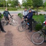 20.09.2020. Cierno. Rajd rowerowy, podczas którego upamiętniono 157. rocznicę bitwy pod Ciernem / Ewa Pociejowska-Gawęda / Radio Kielce