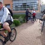 20.09.2020. Cierno. Rajd rowerowy, podczas którego upamiętniono 157. rocznicę bitwy pod Ciernem / Ewa Pociejowska-Gawęda / Radio Kielce