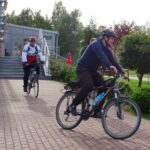 20.09.2020. Cierno. Rajd rowerowy, podczas którego upamiętniono 157. rocznicę bitwy pod Ciernem / Ewa Pociejowska-Gawęda / Radio Kielce