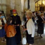 23.09.2020 Jędrzejów. Jubileuszowa msza święta w klasztorze cystersów. Na zdjęciu (w środku): biskup Jan Piotrowski / Ewa Pociejowska-Gawęda / Radio Kielce