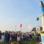 26.09.2020. Jaronowice. Odnowiona figura Matki Boskiej / Ewa Pociejowska-Gawęda / Radio Kielce