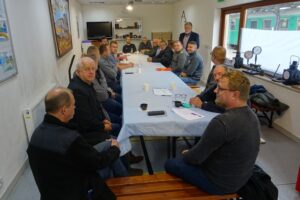 28.09.2020. Jędrzejów. Walne Zebranie Stowarzyszenia Sympatyków Zabytkowej Jędrzejowskiej Kolei Dojazdowej / Ewa Pociejowska-Gawęda / Radio Kielce