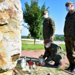 03.09.2020 Kajetanów, Wykus. Terytorialsi odwiedzają miejsca pamięci / st. szer. OT Daniel WOŚ / ŚBOT