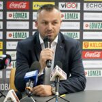 03.09.2020. Kielce. Konferencja klubu Łomża Vive Kielce, podczas której przedstawiono nowych sponsorów. Na zdjęciu: Adrian Obarski - prezes zarządu firmy 4Eco / Piotr Kwaśniewski / Radio Kielce