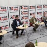 06.09.2020 Kielce. Studio polityczne. Na zdjęciu (od lewej): Marek Kwitek - PiS, Michał Sokolnicki – Konfederacja, Czesław Siekierski - PSL, Jan Maćkowiak - PO i Małgorzata Marenin - Nowa Lewica / Karol Żak / Radio Kielce