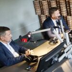 08.09.2020 Kielce. Punkty Widzenia. Na zdjęciu (od lewej): Jarosław Karyś - kielecki radny PiS, Kamil Suchański - przewodniczący kieleckiej rady miasta / Karol Żak / Radio Kielce