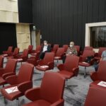 13.09.2020 Kielce. Studio Polityczne Radia Kielce. Publiczność / Aneta Cielibała-Gil / Radio Kielce