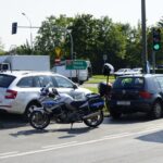 14.09.2020. Kielce. Wypadek na skrzyżowaniu ulic Seminaryjskiej i Tarnowskiej / Piotr Kwaśniewski / Radio Kielce