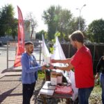 18.09.2020 Kielce. Radio Kielce. Akcja „SadziMY” / Piotr Kwaśniewski / Radio Kielce