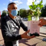 18.09.2020 Kielce. Radio Kielce. Akcja „SadziMY” / Piotr Kwaśniewski / Radio Kielce