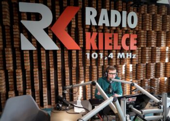 21.09.2020 Kielce. Punkty Widzenia w Radiu Kielce. Na zdjęciu: Michał Kita - dziennikarz Radia Kielce / Dionizy Krawczyński / Radio Kielce