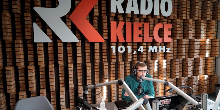 21.09.2020 Kielce. Punkty Widzenia w Radiu Kielce. Na zdjęciu: Michał Kita - dziennikarz Radia Kielce / Dionizy Krawczyński / Radio Kielce
