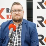 27.09.2020 Kielce. Studio Polityczne Radia Kielce. Na zdjęciu: Łukasz Mucha - Koalicja Obywatelska / Karol Żak / Radio Kielce