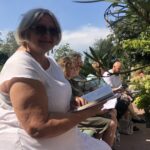 05.09.2020. Sandomierz. Narodowe Czytanie. Na zdjęciu: Grażyna Milarska - polonistka / Grażyna Szlęzak-Wójcik / Radio Kielce