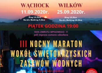 Nocne Bieganie i Marsze wokół Zalewów - Radio Kielce