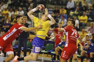 06.09.2020. Kielce. Mecz Łomża Vive Kielce - Torus Wybrzeże Gdańsk / Jarosław Kubalski / Radio Kielce
