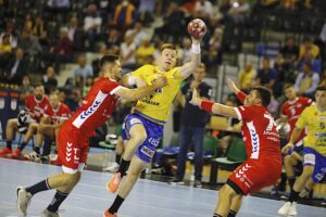 06.09.2020. Kielce. Mecz Łomża Vive Kielce - Torus Wybrzeże Gdańsk / Jarosław Kubalski / Radio Kielce