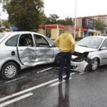 27.09.2020 Kielce. Kolizja na skrzyżowaniu ul. Sandomierskiej, Źródłowej, al. Solidarności i al. IX Wieków Kielc / Jarosław Kubalski / Radio Kielce