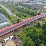 01.09.2020 Kielce. Rozbudowa ulicy Olszewskiego. Nowy wiadukt nad torami / Jarosław Kubalski / Radio Kielce