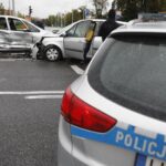 27.09.2020 Kielce. Kolizja na skrzyżowaniu ul. Sandomierskiej, Źródłowej, al. Solidarności i al. IX Wieków Kielc / Jarosław Kubalski / Radio Kielce