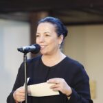 11.09.2020 Kielce. Dworek Laszczyków. Wręczenie Świętokrzyskich Nagród Muzealnych. Na zdjęciu: Magdalena Kusztal - dyrektor Departamentu Kultury i Dziedzictwa Narodowego w urzędzie marszałkowskim w Kielcach / Jarosław Kubalski / Radio Kielce