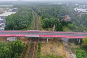 01.09.2020 Kielce. Rozbudowa ulicy Olszewskiego. Nowy wiadukt nad torami / Jarosław Kubalski / Radio Kielce