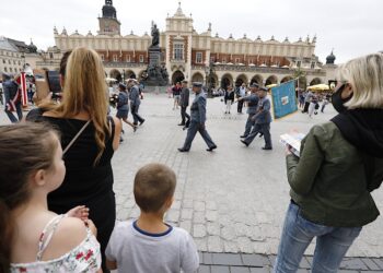 05.08.2020 Kraków. Marsz Szlakiem I Kompanii Kadrowej / Jarosław Kubalski / Radio Kielce