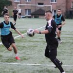 04.09.2020. Kielce. Charytatywny turniej piłki nożnej, w trakcie którego zbierane były pieniądze na rehabilitację Rafała Goraja / Maciej Makuła / Radio Kielce