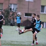 04.09.2020. Kielce. Charytatywny turniej piłki nożnej, w trakcie którego zbierane były pieniądze na rehabilitację Rafała Goraja / Maciej Makuła / Radio Kielce