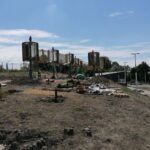 03.08.2020. Pacanów. Budowa Parku Bajki / Marta Gajda / Radio Kielce