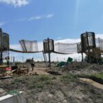 03.08.2020. Pacanów. Budowa Parku Bajki / Marta Gajda / Radio Kielce