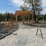 03.08.2020. Pacanów. Budowa Parku Bajki / Marta Gajda / Radio Kielce