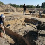 07.09.2020. Dębiany. Prace archeologiczne / Marta Gajda / Radio Kielce