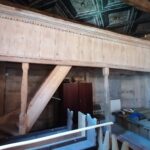 13.09.2020 Chotelek Zielony. Zabytkowy kościółek św. Stanisława - prace modernizacyjne / Marta Gajda / Radio Kielce