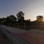 18.09.2020 Drożejowice. Chodnik wzdłuż drogi wojewódzkiej 767 / Marta Gajda / Radio Kielce