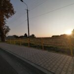 18.09.2020 Drożejowice. Chodnik wzdłuż drogi wojewódzkiej 767 / Marta Gajda / Radio Kielce