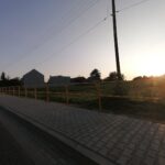 18.09.2020 Drożejowice. Chodnik wzdłuż drogi wojewódzkiej 767 / Marta Gajda / Radio Kielce