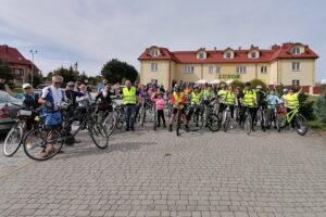 20.09.2020. Busko-Zdrój. Rajd rowerowy "Rowerem przez Busko" / Marta Gajda / Radio Kielce