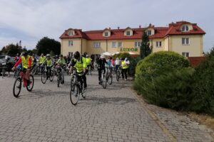 20.09.2020. Busko-Zdrój. Rajd rowerowy "Rowerem przez Busko" / Marta Gajda / Radio Kielce