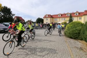 20.09.2020. Busko-Zdrój. Rajd rowerowy "Rowerem przez Busko" / Marta Gajda / Radio Kielce