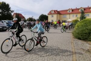 20.09.2020. Busko-Zdrój. Rajd rowerowy "Rowerem przez Busko" / Marta Gajda / Radio Kielce