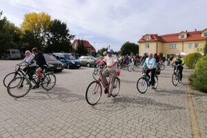 20.09.2020. Busko-Zdrój. Rajd rowerowy "Rowerem przez Busko" / Marta Gajda / Radio Kielce