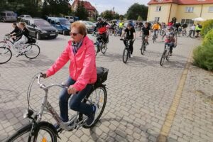 20.09.2020. Busko-Zdrój. Rajd rowerowy "Rowerem przez Busko" / Marta Gajda / Radio Kielce