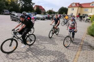 20.09.2020. Busko-Zdrój. Rajd rowerowy "Rowerem przez Busko" / Marta Gajda / Radio Kielce