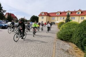 20.09.2020. Busko-Zdrój. Rajd rowerowy "Rowerem przez Busko" / Marta Gajda / Radio Kielce