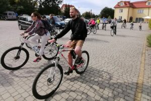 20.09.2020. Busko-Zdrój. Rajd rowerowy "Rowerem przez Busko" / Marta Gajda / Radio Kielce